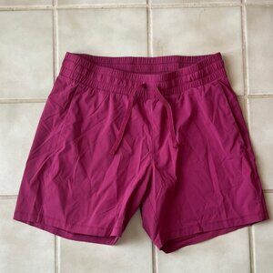 TUFF Burgundy Athletic Shorts